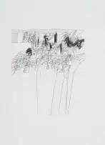 Fragments I by Andrew Verster, 1979, etching on paper, offered Sep 2025