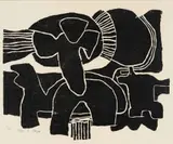 Lucky Sibiya, Abstract Composition
