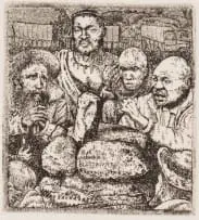 Johan Stegmann, 1866 Reconciliation Day (Ncome/Bloedrivier), etching on paper