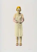 Claudette Schreuders, Burnt by the Sun, 2005, six colour lithograph and chine collé on paper