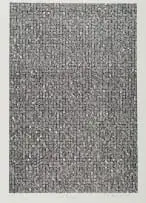 Willem Boshoff, Verskandste Openbaring (Most Outrageous Revelation), from KykAfrikaans, 2003, screenprint on paper