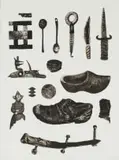 Bevan de Wet, Fragments of a Forgotten History III, 2011, etching on paper