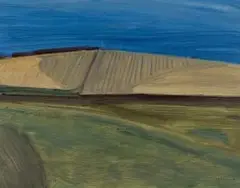 Nico Verboom, Near Caledon, 1987, oil on board