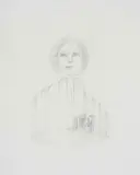 Judith Mason, A Page from an Engen Bestiary - Cage, 1994, pencil on paper