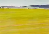 Nico Verboom, On the Way to Picketberg, 1985, acrylic on canvas paper