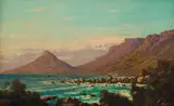 Tinus de Jongh, Seascape, oil on canvas