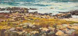 Paddy Starling, Bokspruit, Cape St Francis, 1976, oil on board