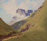 Willem Hermanus Coetzer, Eastern Buttress of the Ampithere and Devils Tooth, Drakensberg