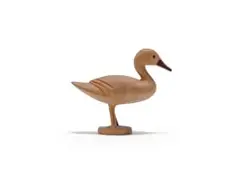 Julius Mfethe, Duck, carved wood