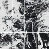 Andrew Verster, Abstract Landscape, twelve, charcoal on paper