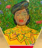Ayanda Mabulu, Woman in Yellow and Gold