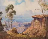 Willem Hermanus Coetzer, A View into the Drakensberg Valley