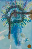 Christo Coetzee, Organic Shapes in Blue