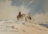 Nerine Desmond, Basuto Riders in Snow