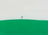 Pieter van der Westhuizen, Green Landscape with Tree