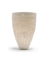 Cilla Williams, Vase with tree lattice detail, 2013, porcelain