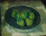 Clément Serneels, Stillewe met Appels (Still Life with Apples), 1964, oil on board