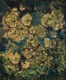 Catherine de Villiers, Lily Pond, 2025, oil on canvas