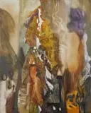 Complexity in Nature I by Elizabeth Miller-Vermeulen, 2025, acrylic on canvas, offered Jul 2025