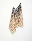 Monique Day-Wilde, Common Threads, 2025, mixed media: tea bags, fabric, ink and thread