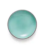 Kalahari Studio, Turquoise plate, glazed terracotta