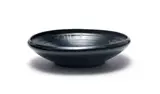 Globe Potteries, Bowl with inverted rim, black-glazed earthenware