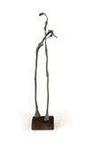 Conrad Hicks, Figure Study from Sketches, forged bronze