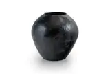 Unrecorded artist, Ukhamba (Traditional isiZulu Vessel) with incised geometric design, burnished and fired ceramic
