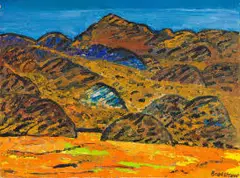 Brian Bradshaw, Near Oranje, 1998, oil on canvas