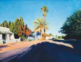 Walter Meyer, Calvinia, 2013, oil on canvas