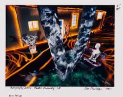 Obie Oberholzer, Photography Section. Rhodes University. SA, hand-printed colour photograph