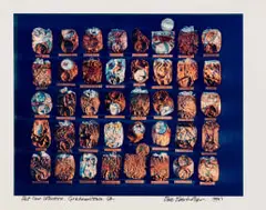 Obie Oberholzer, Flat Can Collection. Grahamstown. SA., hand printed colour proof