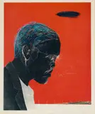 Norman Catherine, Last Letters from the Wilderness, hand-coloured screenprint on paper