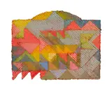Lynda Ballen, After the Aloe Flowering Moon, paper pulp and pigment