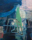 Simon Stone, Looking to the Future, oil on canvas