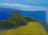 Nico Verboom, Langebaan Lagoon, oil on canvas