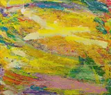 Bill Ainslie, Tsitsa I, mixed media on canvas