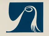Walter Battiss, Aegean, colour screenprint on paper