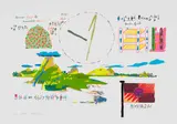 Walter Battiss, Fook Island, colour screenprint on paper