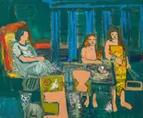 Walter Battiss, Phemius, oil on canvas