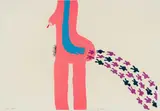 Walter Battiss, The Birth of a Nation, colour screenprint on paper