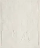 Walter Battiss, Embossed Rock Figures, embossed paper