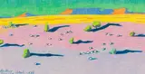 Walter Battiss, Torrey, Utah, pastel on paper