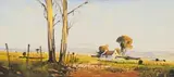 Gerrit Roon, Farm Landscape, oil on canvas