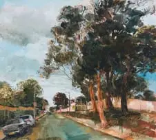 Scott Bredin, Berea, Durban, oil on canvas