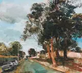 Scott Bredin, Berea, Durban, oil on canvas