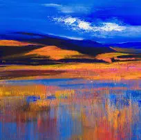Derric Van Rensburg, Overberg Scene, oil on canvas