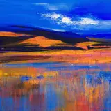 Derric Van Rensburg, Overberg Scene, oil on canvas
