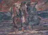 Amos Langdown, Three Women on a Beach