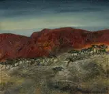 Lynette ten Krooden, Landscape with Mountain